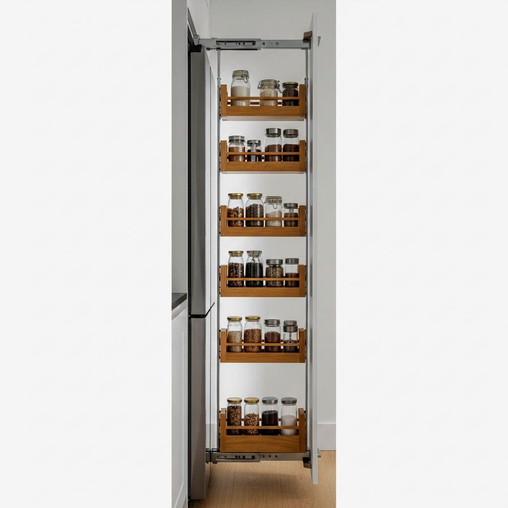 The Magic of Pull-Out Pantries