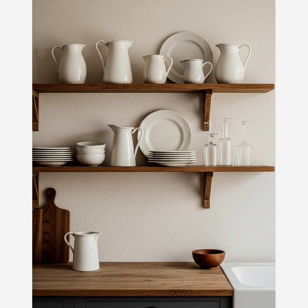 The Beauty of Open Shelving