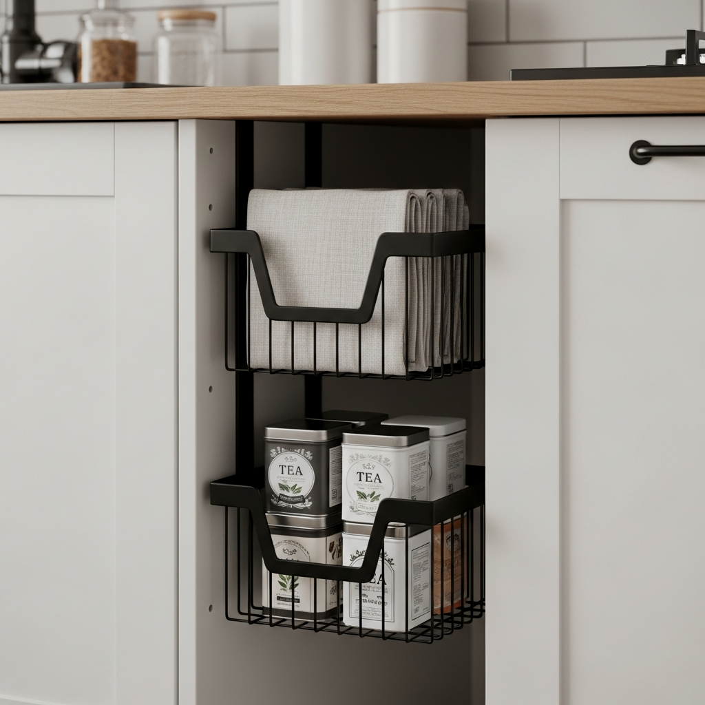 Maximizing Vertical Space with Baskets