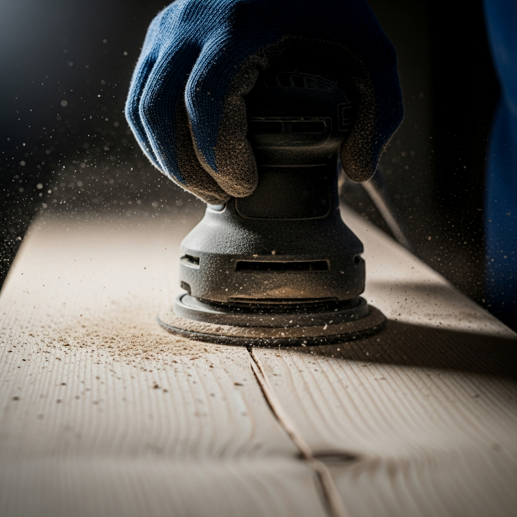 Sand the Rough Planks