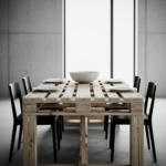 Build a Solid Pallet Wood Dining Table for Under $100