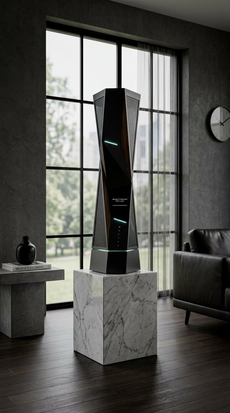 Sculptural Scent-Integrated Air Purifier