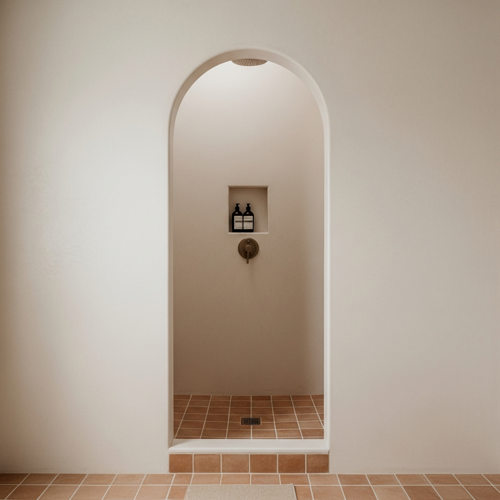 The Arched Plaster Walk-In