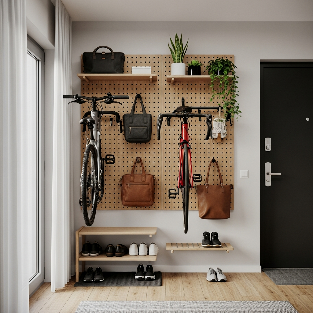Pegboard Utility Wall