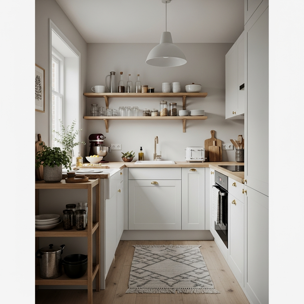 Bright Scandi-L-Shape