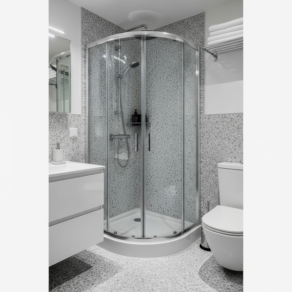 Corner Round Glass Curve