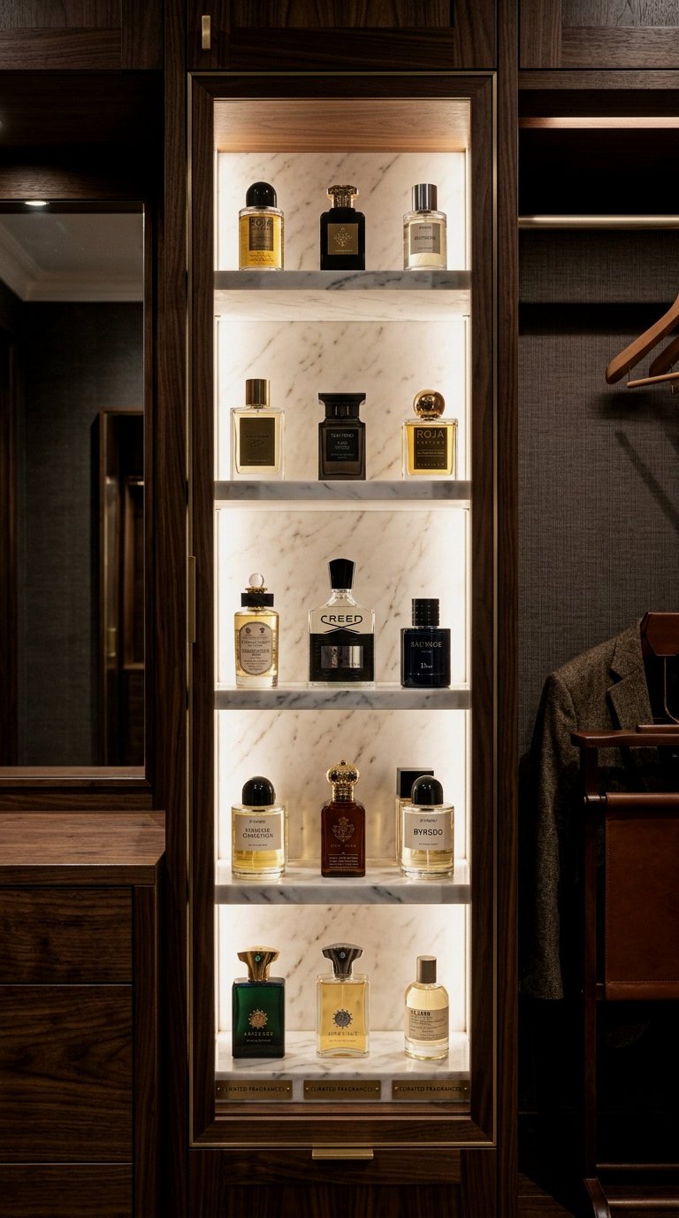 High-End Fragrance Display & Storage