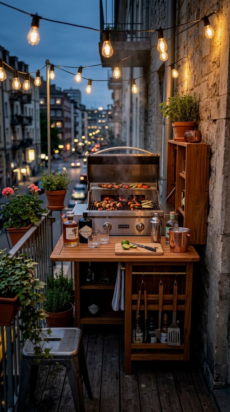 The Wall-Mounted Fold-Down Bistro Bar