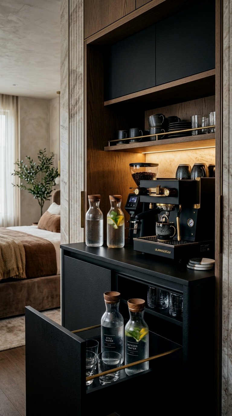In-Suite Hydration & Coffee Station