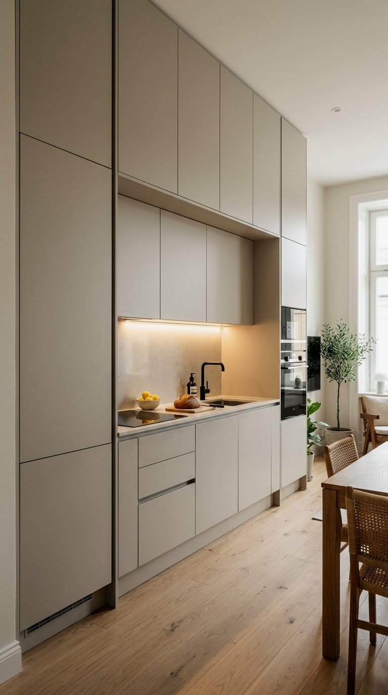 Seamless Handleless Cabinetry