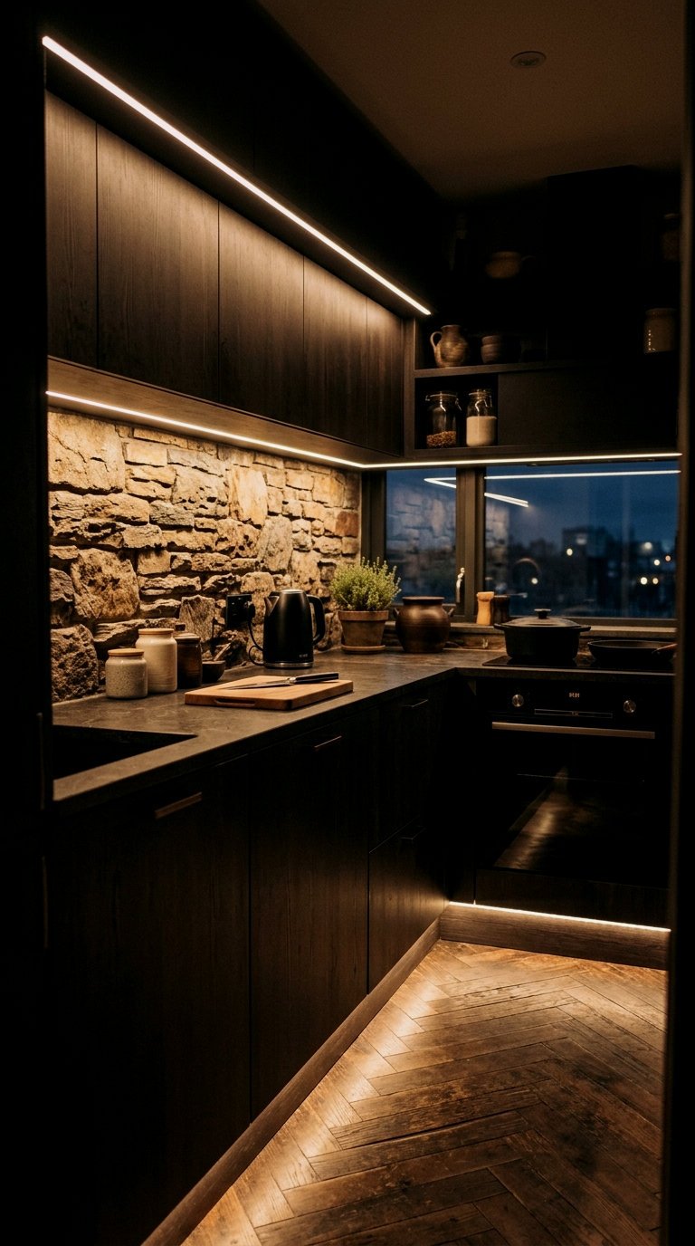Under-Cabinet Ambient Lighting