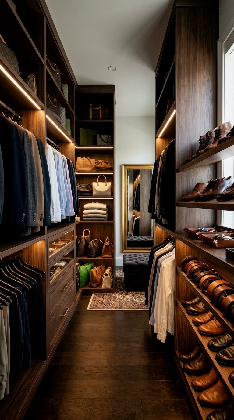 The Luxury Boutique Walk-in Closet