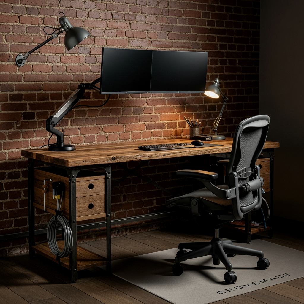 The Dark Mode Executive Station