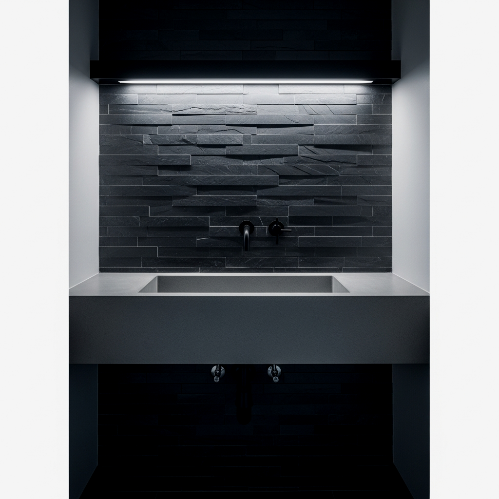 Industrial Polished Concrete Trough