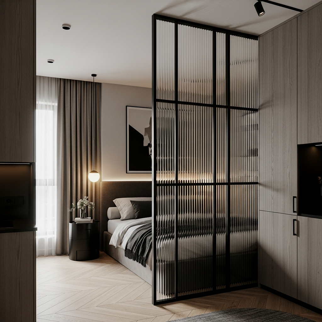 Glass and Steel Room Separators