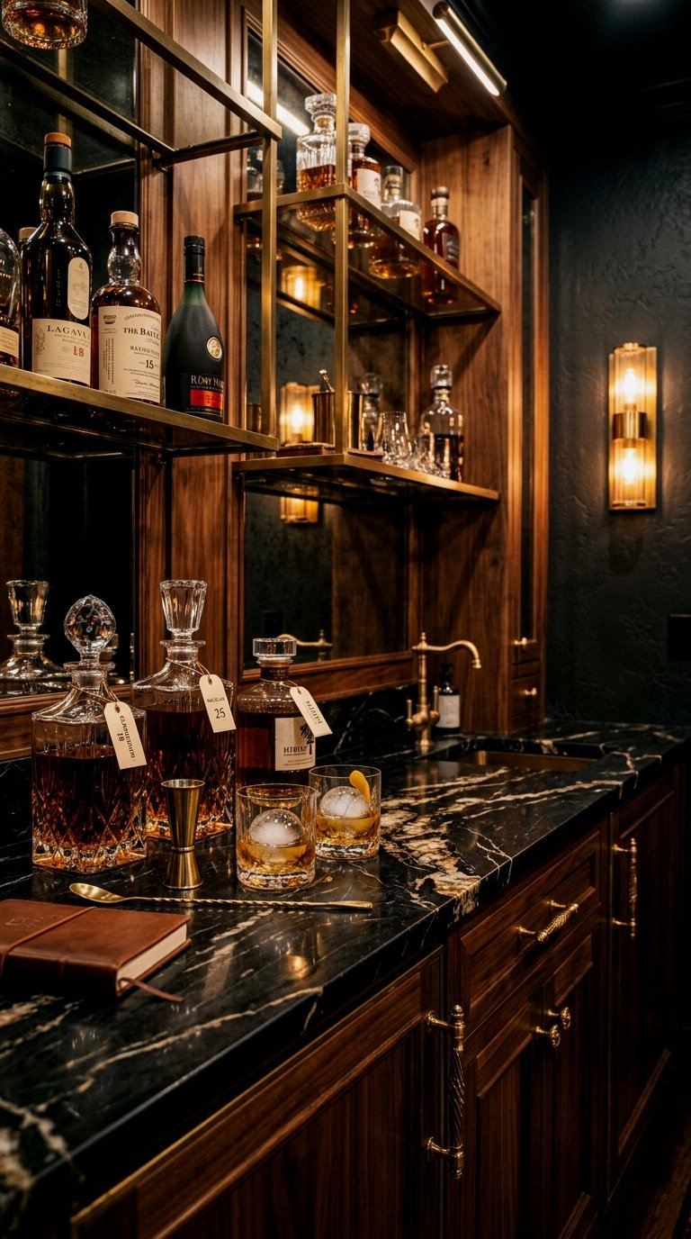 Creating a Curated Home Bar