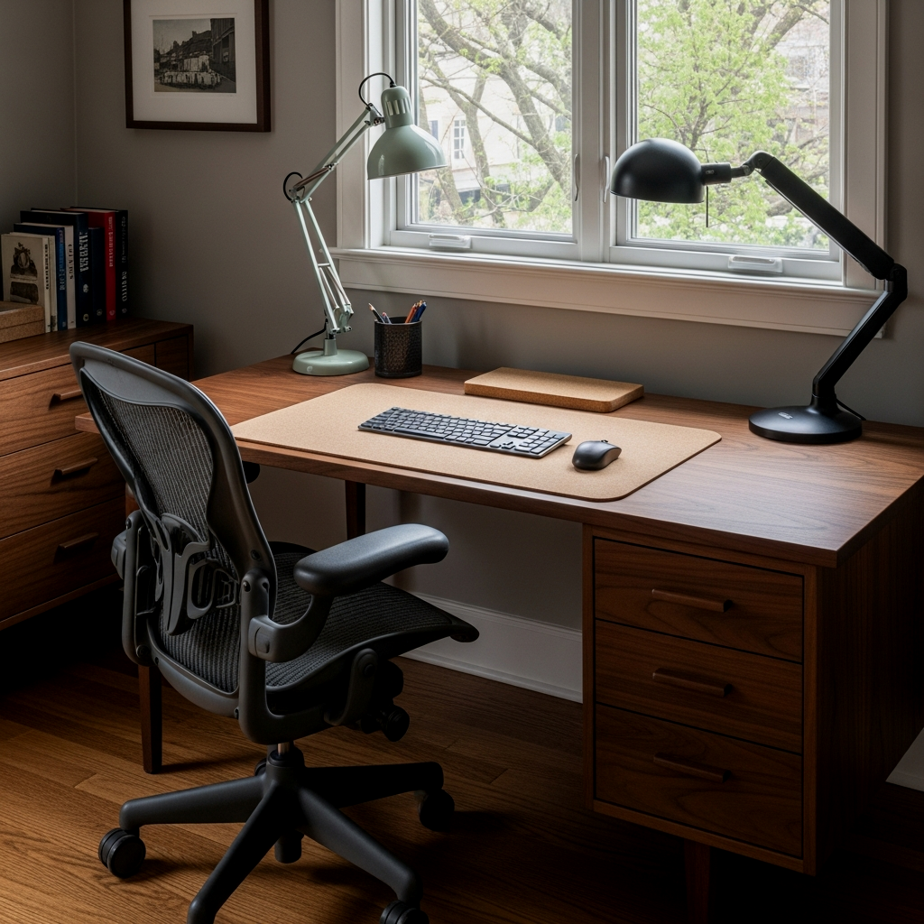 Mid-Century Modern Study