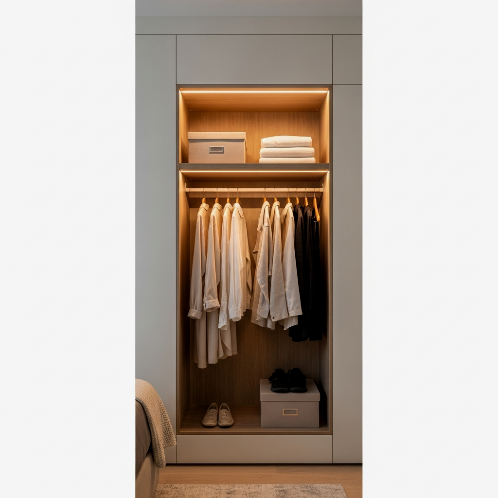 Tension Rod Closets