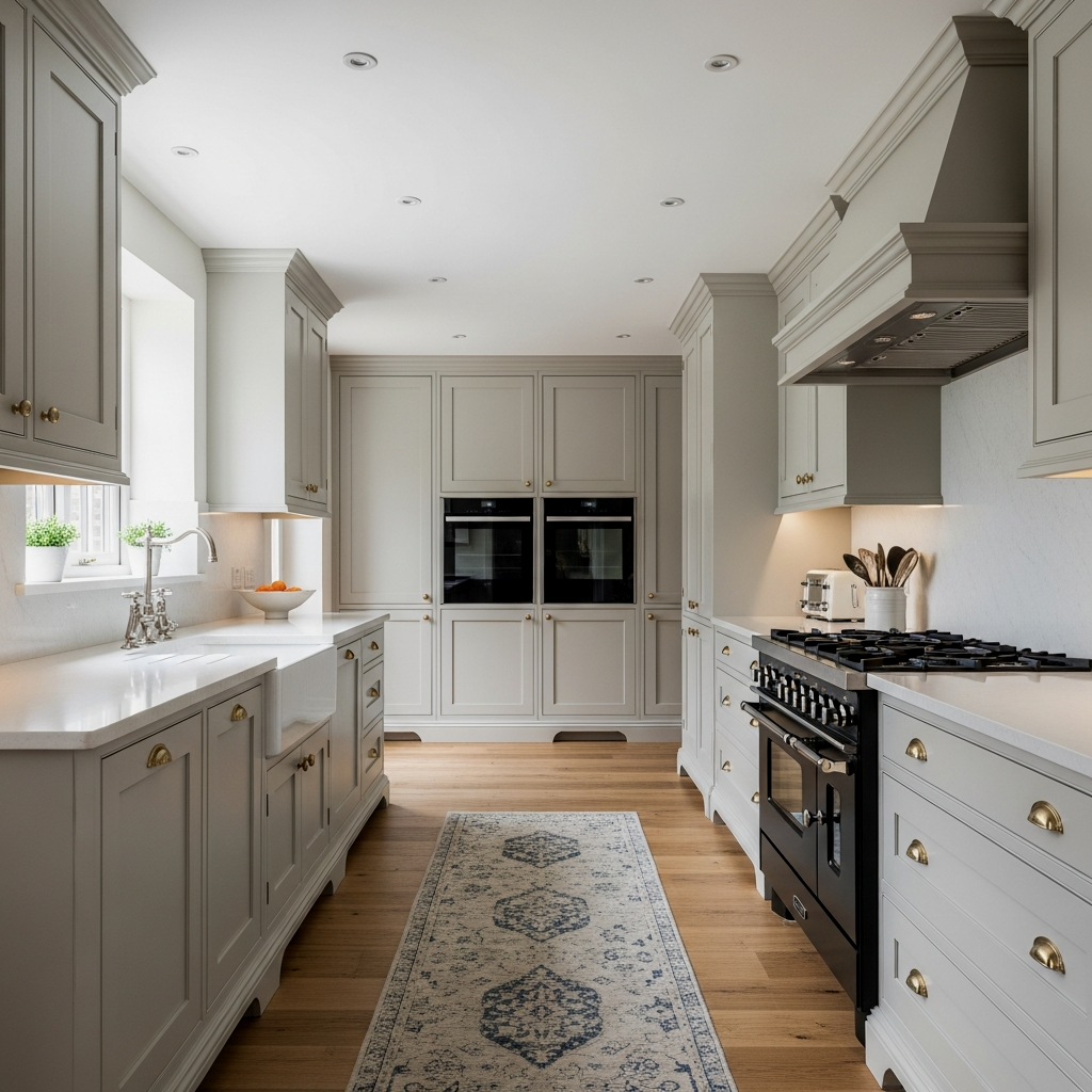 Linear Symmetry: Parallel Cabinetry