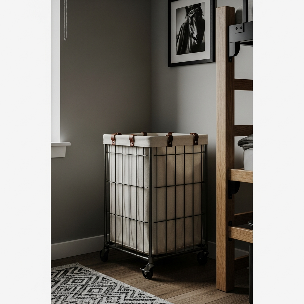 Industrial Grade Laundry: The Steele Canvas Basket