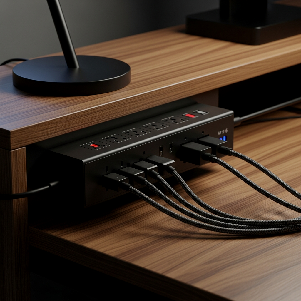 The Tech Hub: Surge Protected Power Strip