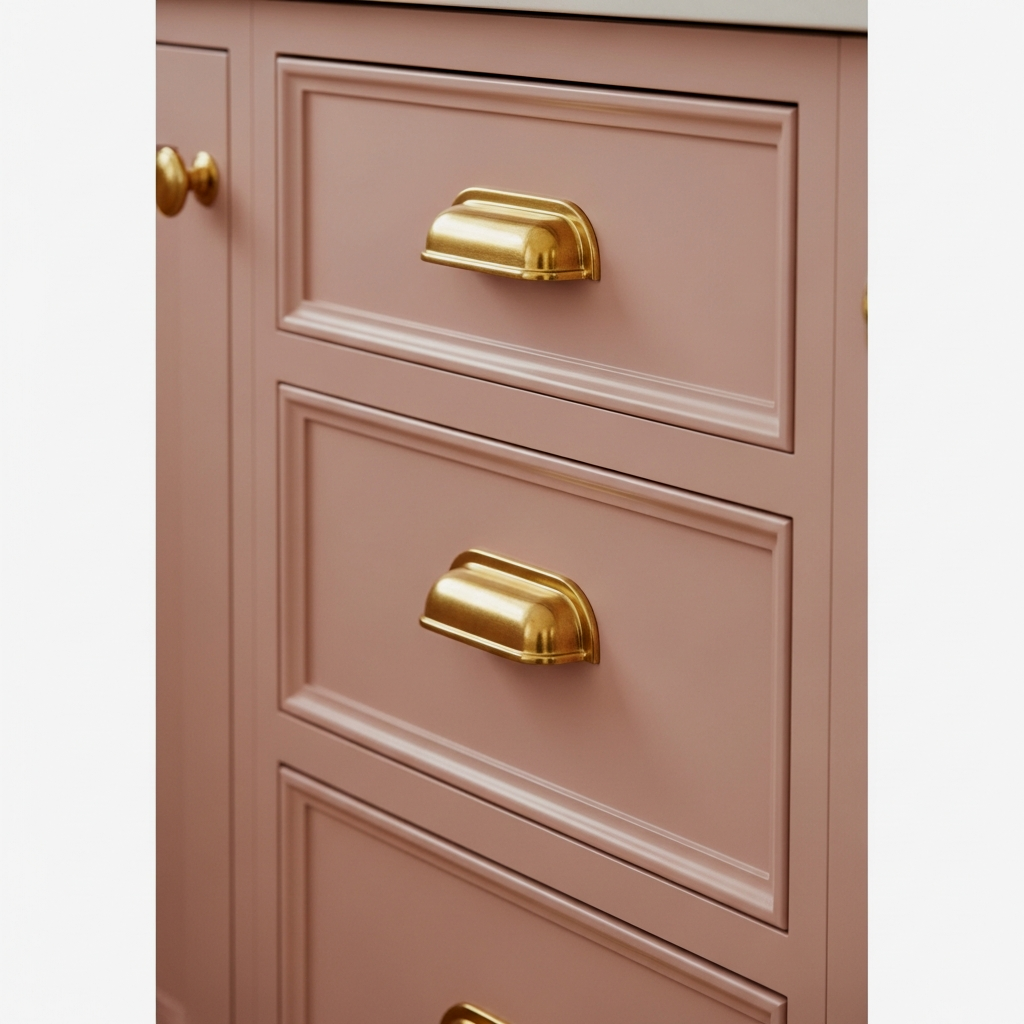 Tactile Luxury: Rejuvenation Brass Hardware