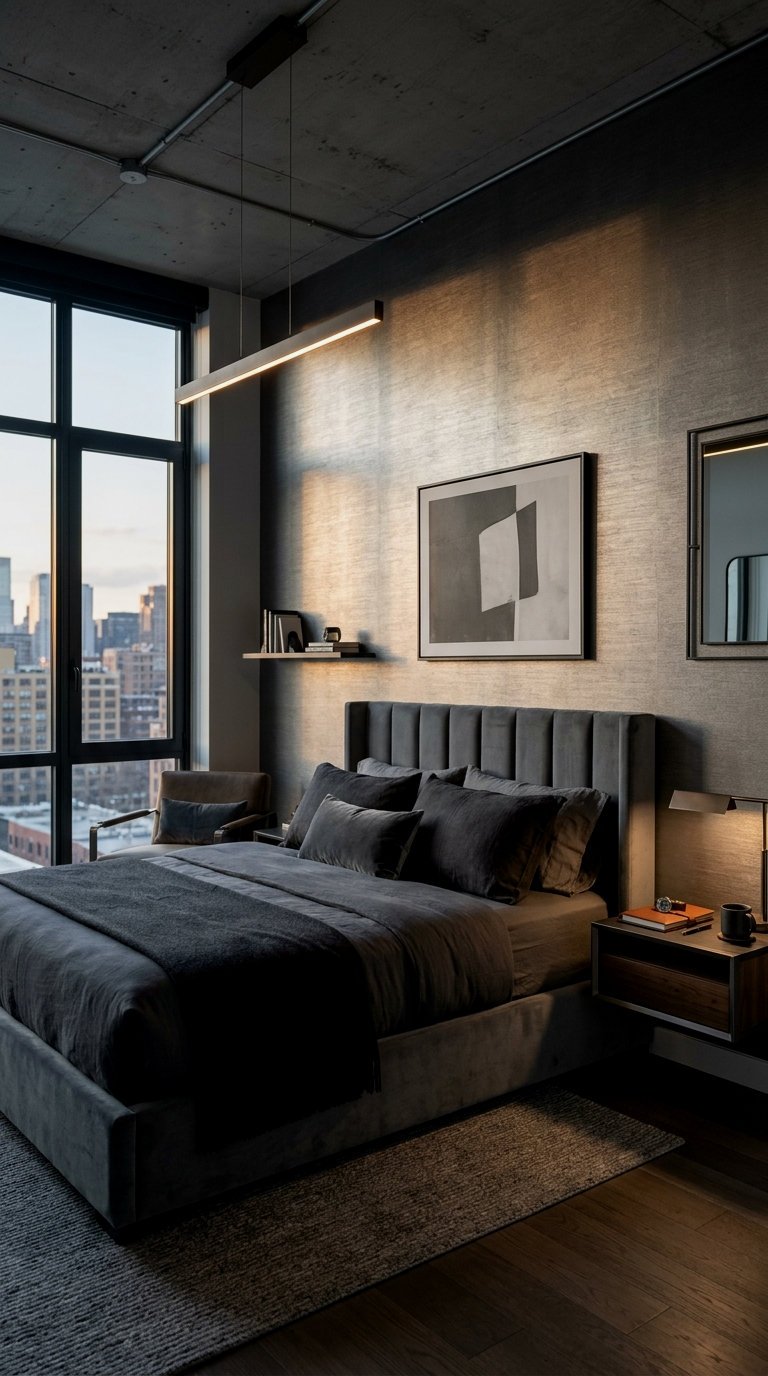 Industrial Brushed Pewter Metallic
