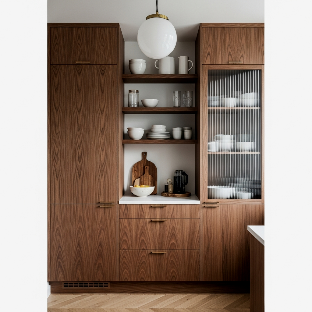Semi-Handmade Glass Pantry