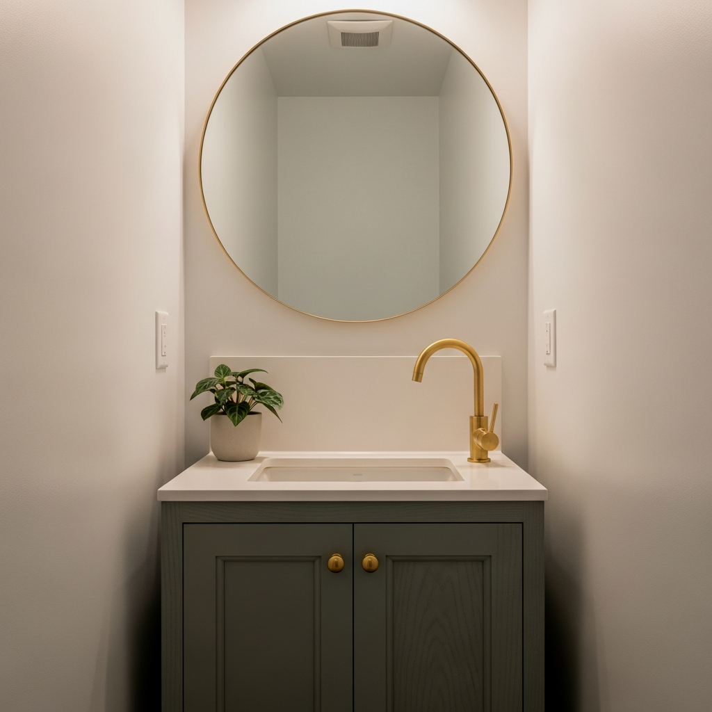 Subtle Sage Vanity