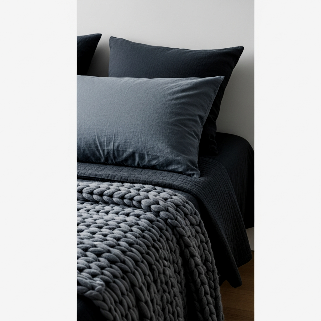 Textural Depth: Heavy-Weight Cotton and Wool
