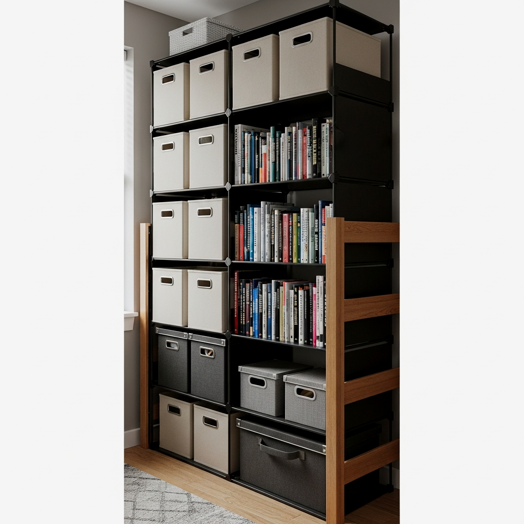 Maximizing Verticality: Tall Shelving Systems