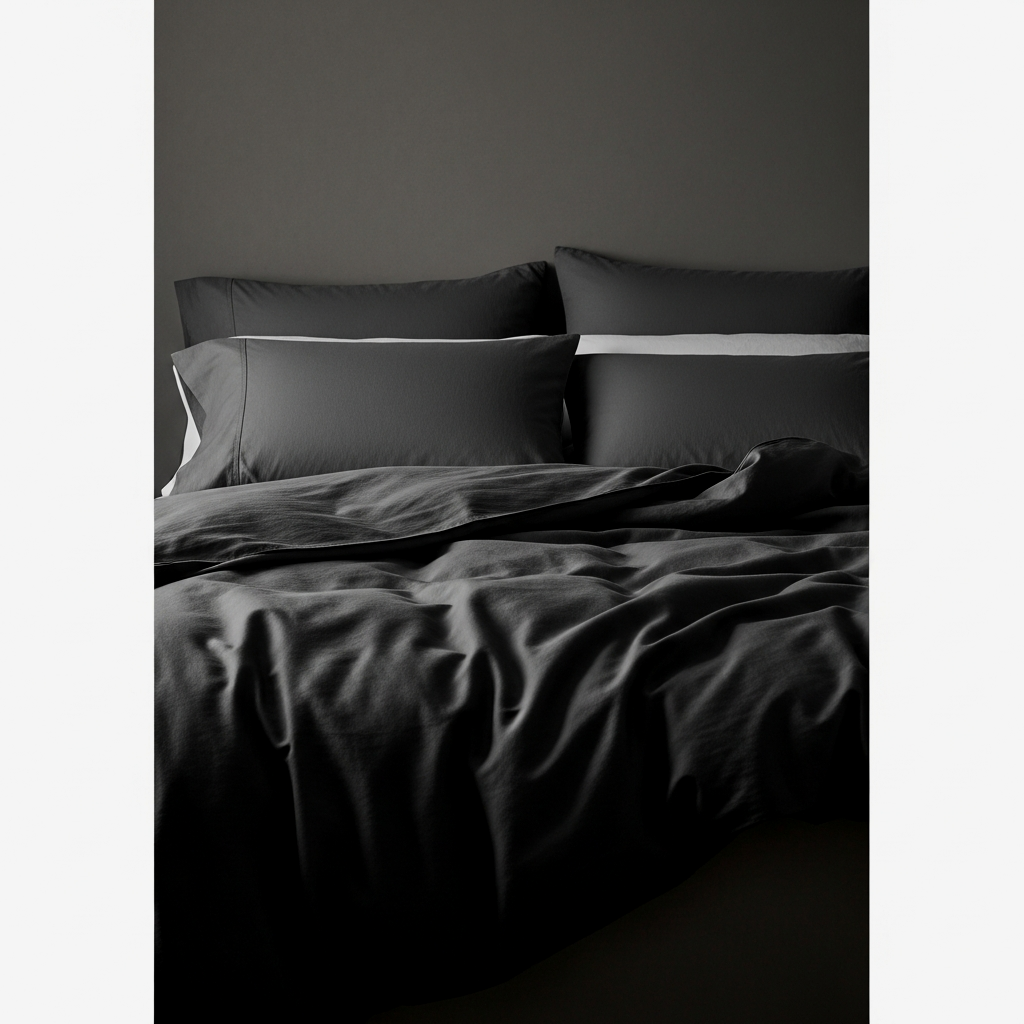 Foundation of Comfort: Brooklinen Luxe Core Graphite Bedding