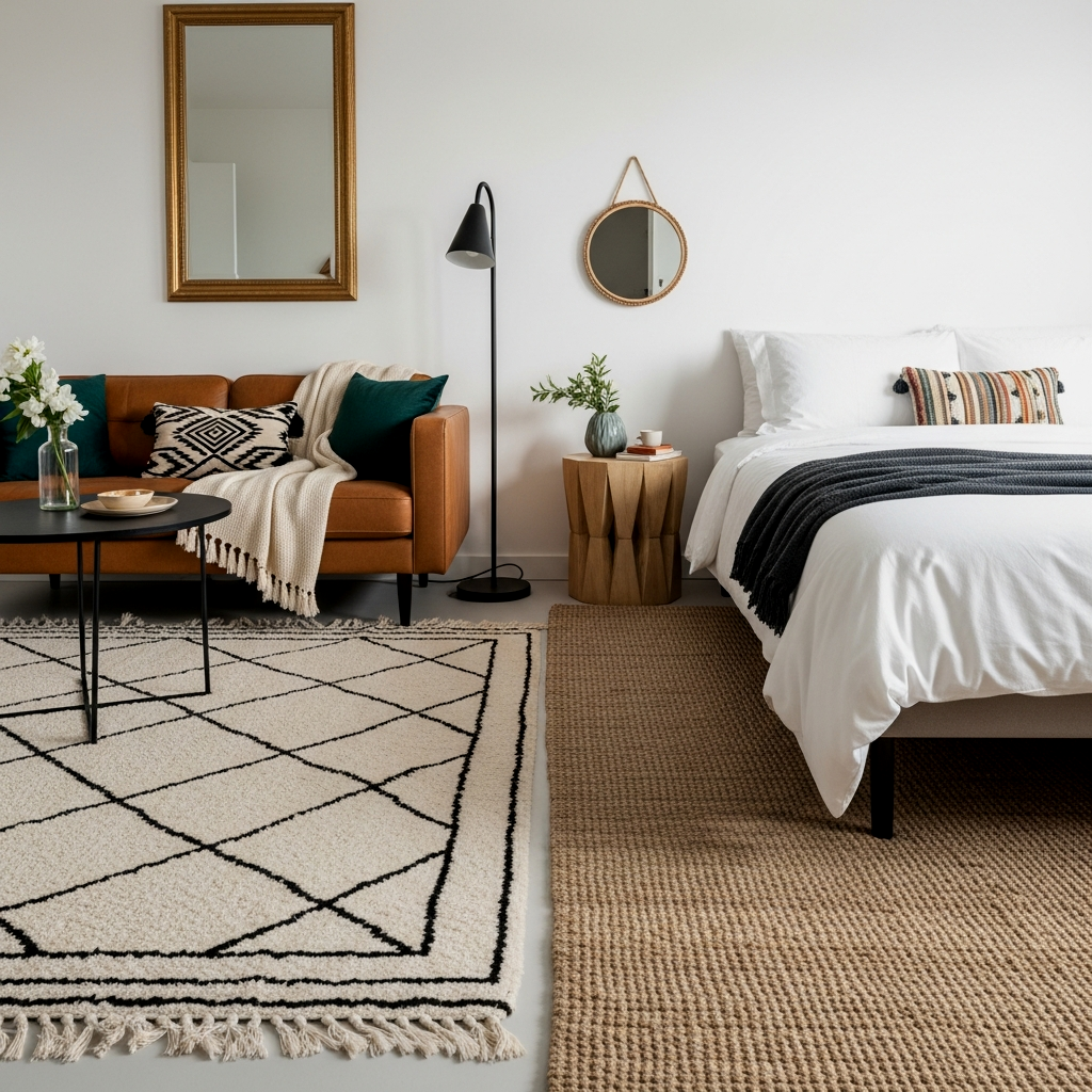Rugs as Room Dividers