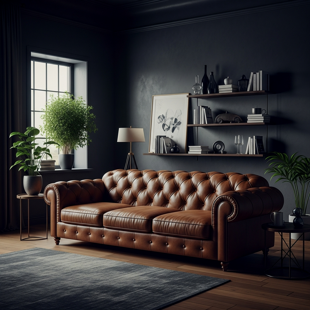 Scaling Your Decor: The Single Large Sofa