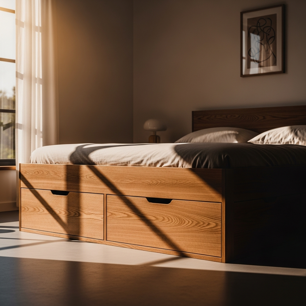 The Built-in Platform Bed