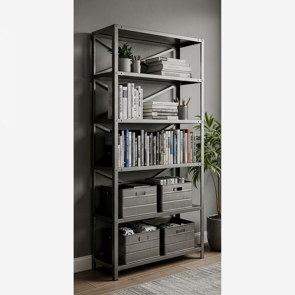 The Industrial Edge: Powder-Coated Steel Furniture