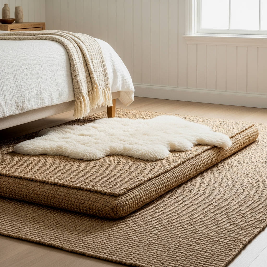 Soft Underfoot: Layering Sisal and Wool