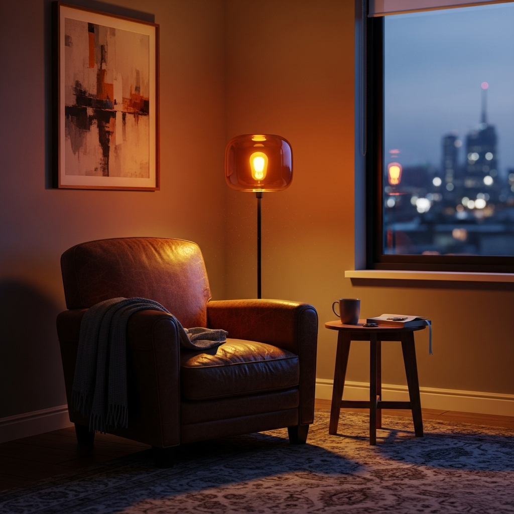 Switch to Warm-Spectrum Lighting