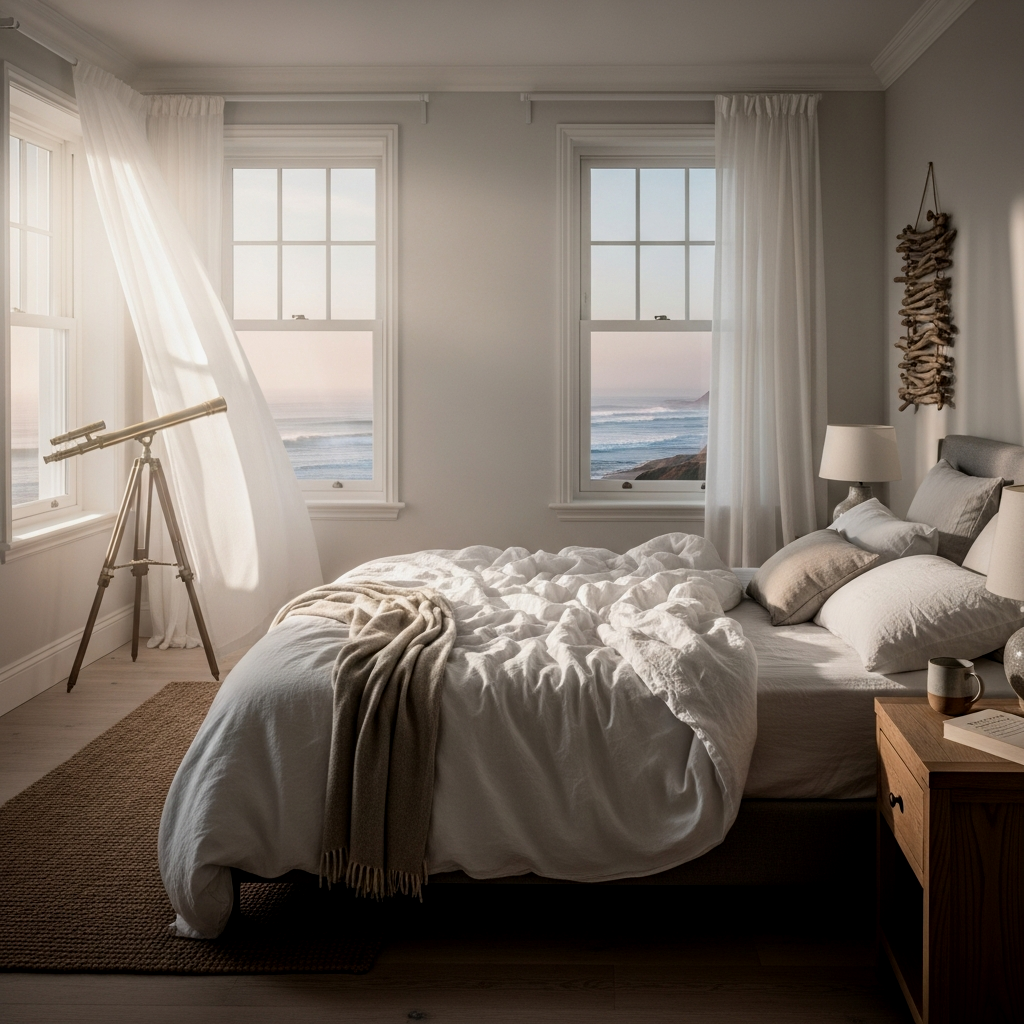 Harnessing Mist-Filtered Morning Light