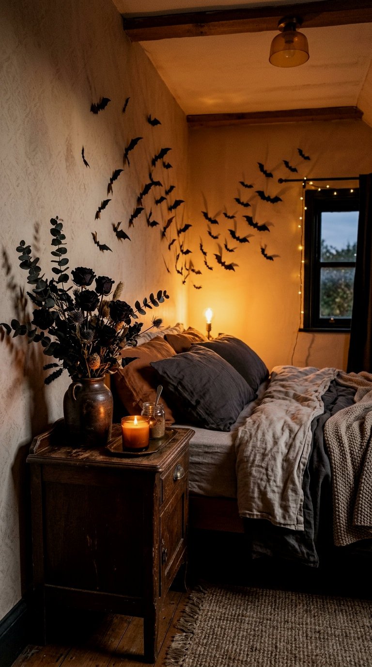 Eerie Botanical Bedroom Nook