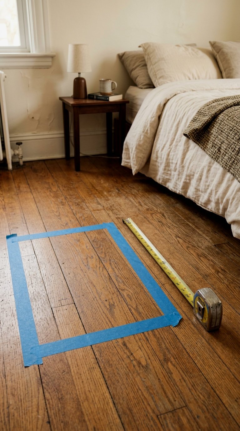 Measure footprint and define vertical sightlines